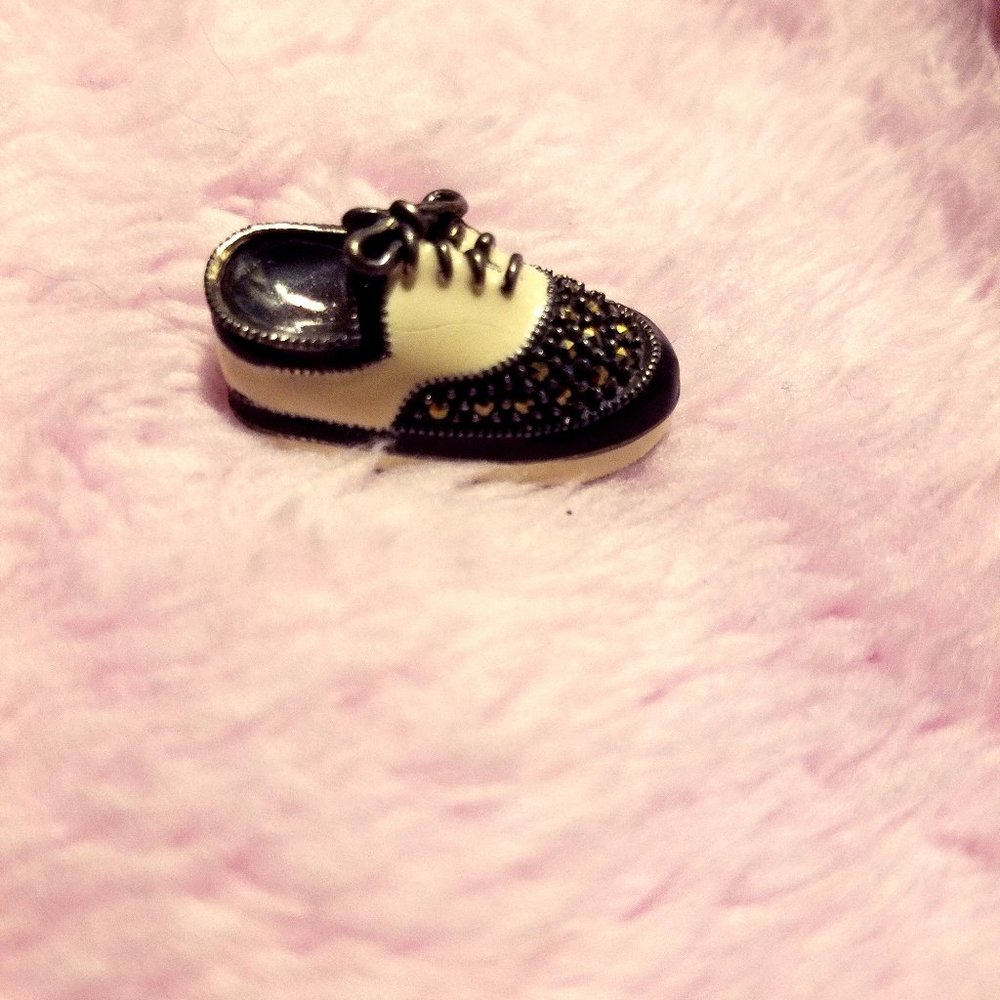 Vintage Saddle Shoe Brooch